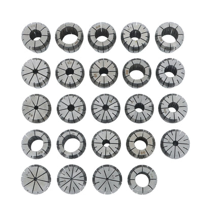 24Pcs ER40 Collet Set for Metric Size (Precision Spring Clamping)