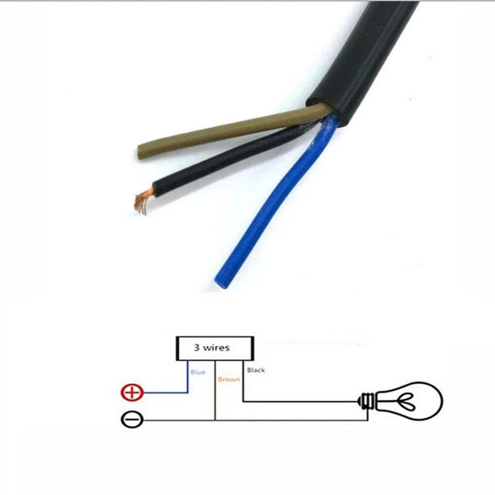 LED Handlebar Switch for Motorcycle (DC 12V/10A)