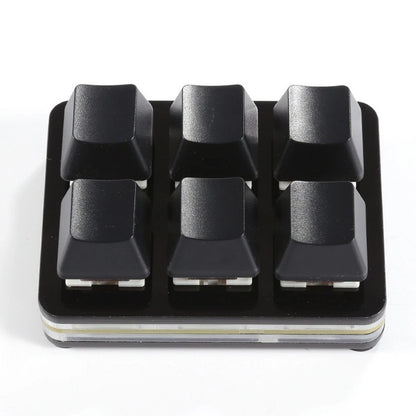 Compact 6 Key Mechanical Keyboard USB Wired RGB Programmable