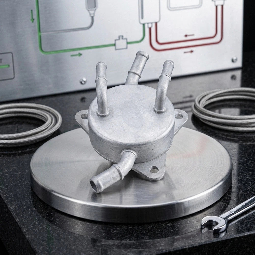 Engine Oil Cooler For Harsh Off-road Conditions Optimized Internal Flow Channels