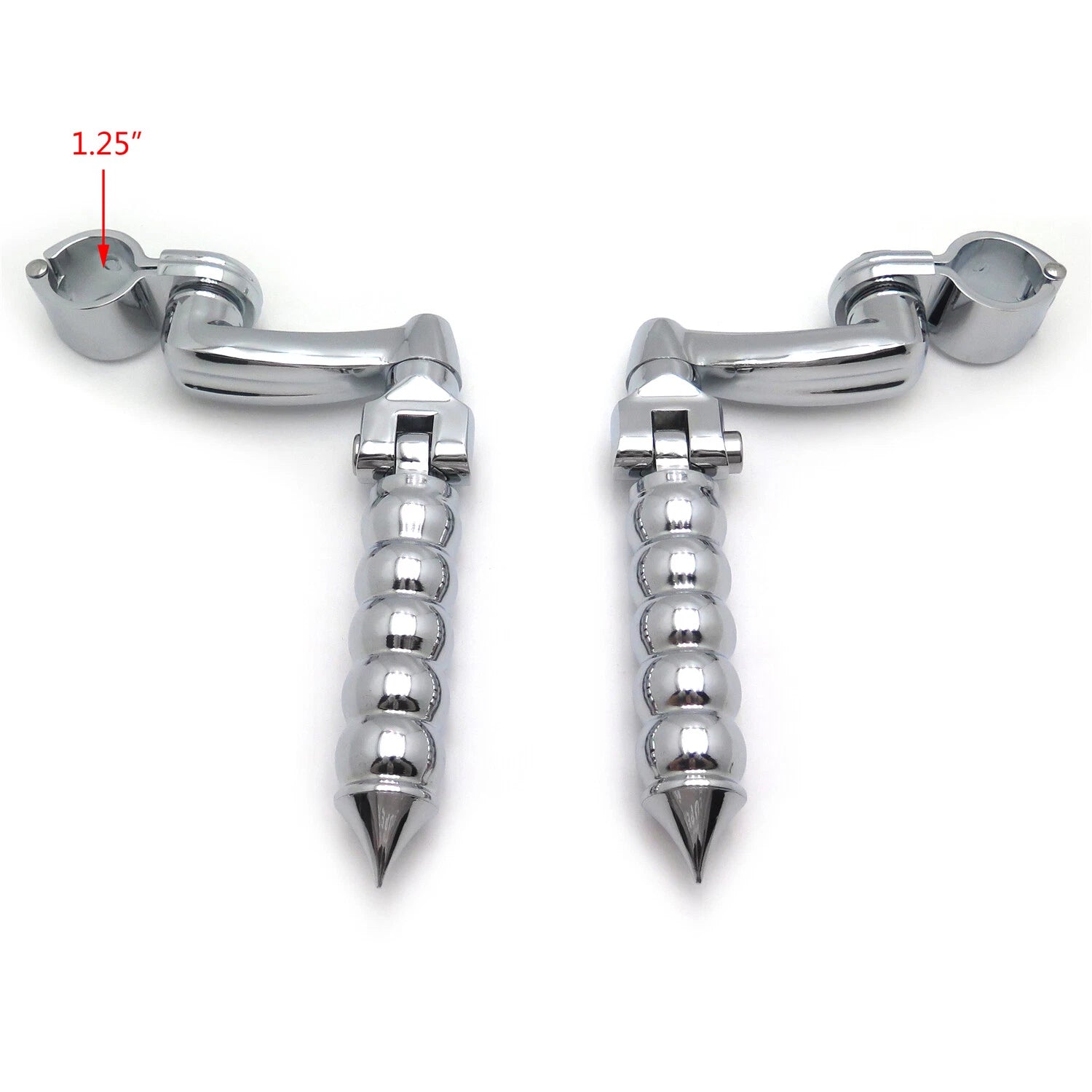 Chrome Arched Footpeg for Harley SuperLow 1200 (2011–2020)