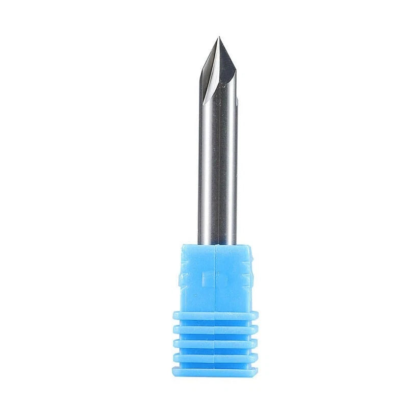 6mm 60 Degree 2 Flute Carbide Chamfer Milling Cutter for Aluminium Copper