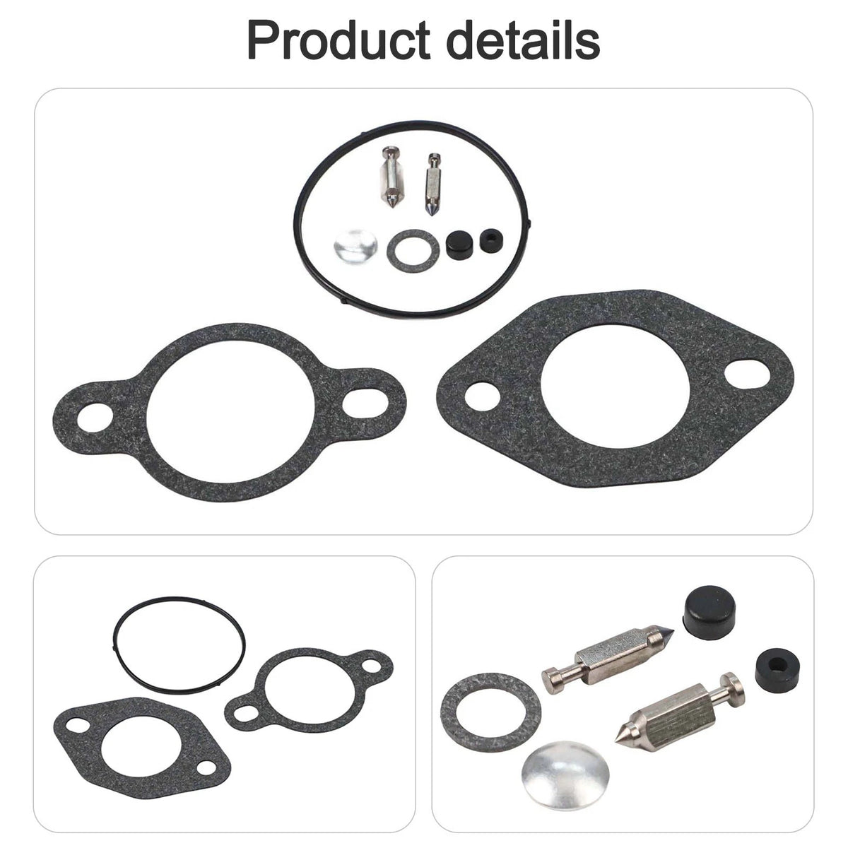 Carburetor Rebuild Kit for CH11 CH16 CV11 CV16 (Replace 1275703S)