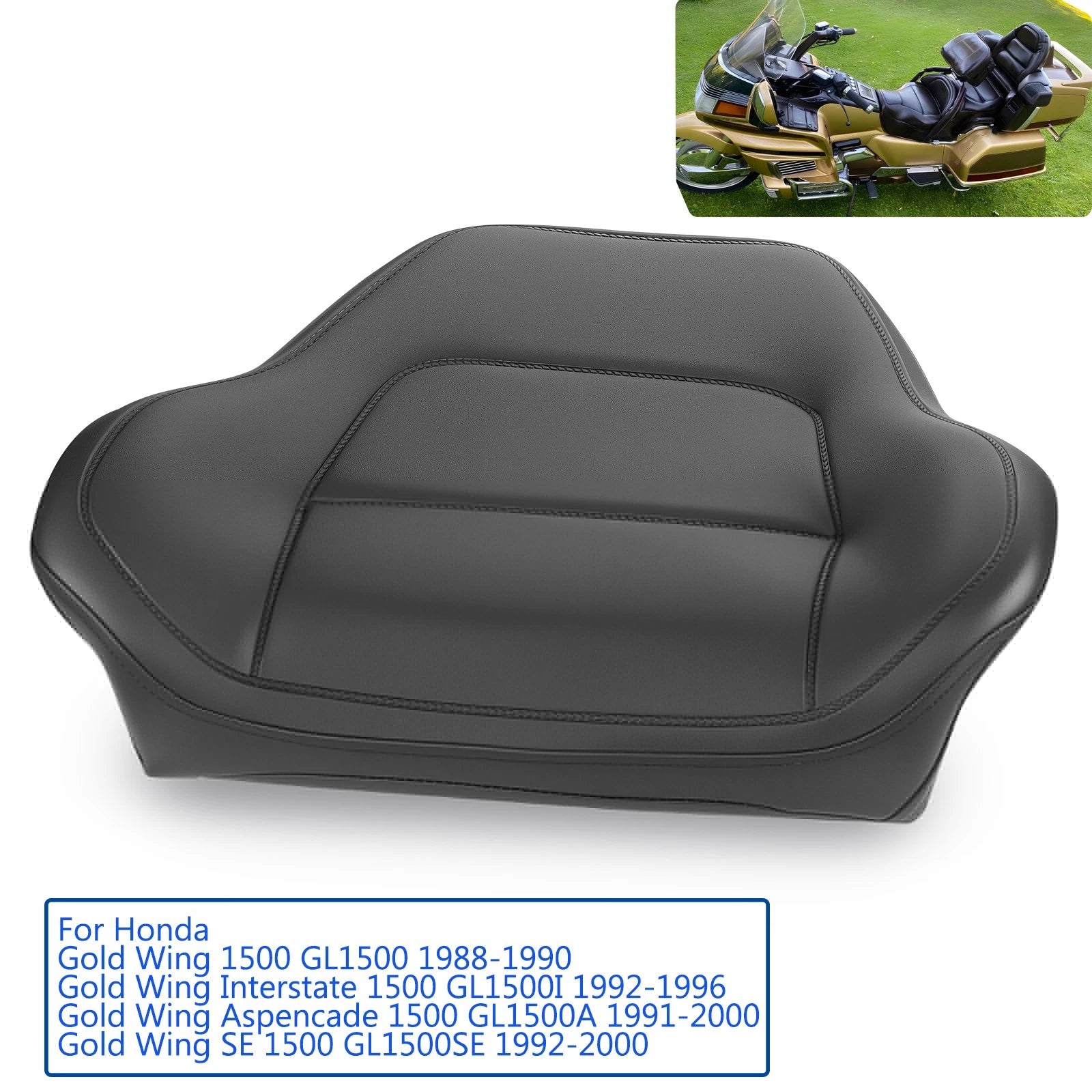 Backrest Seat Pad for Honda GL1500 Goldwing (1988–2000) 77500-MT8-000ZD