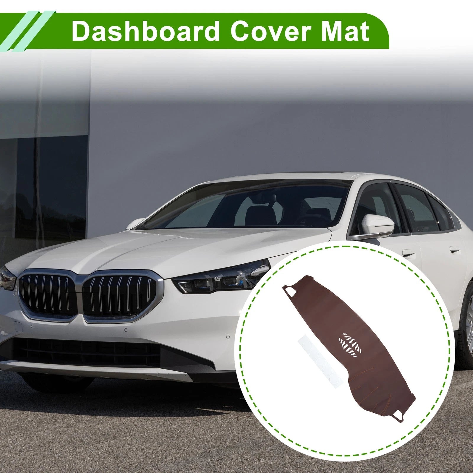 Dashboard Cover Mat for BMW 7 Series E70 2008–2013 Dash Carpet Brown