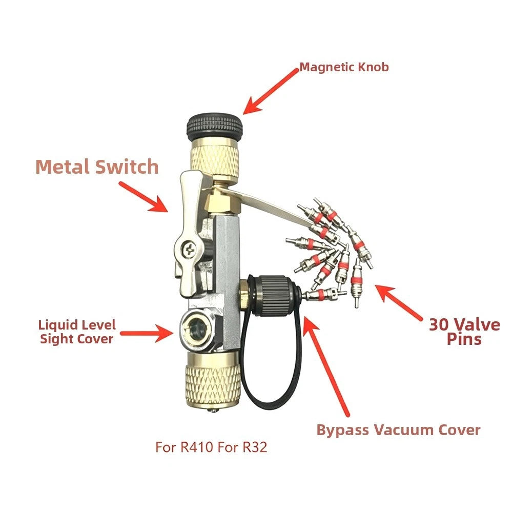 5/16 Valve Core Removal Tool with Magnetic Knob for R32 R410A