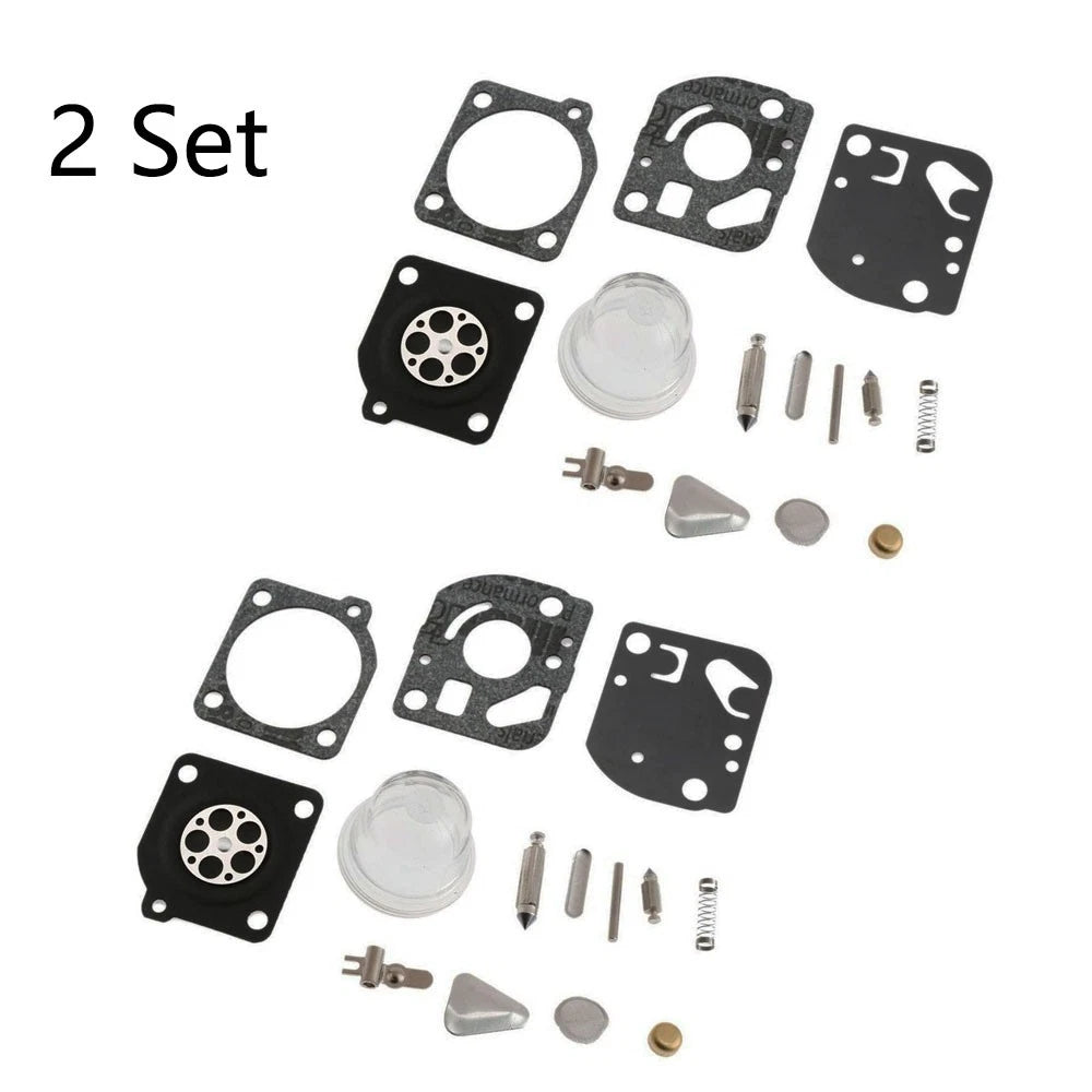 Set of 2 Carburetor Diaphragm Kit for ZAMA C1U C1Q RB-47 Trimmer Blower