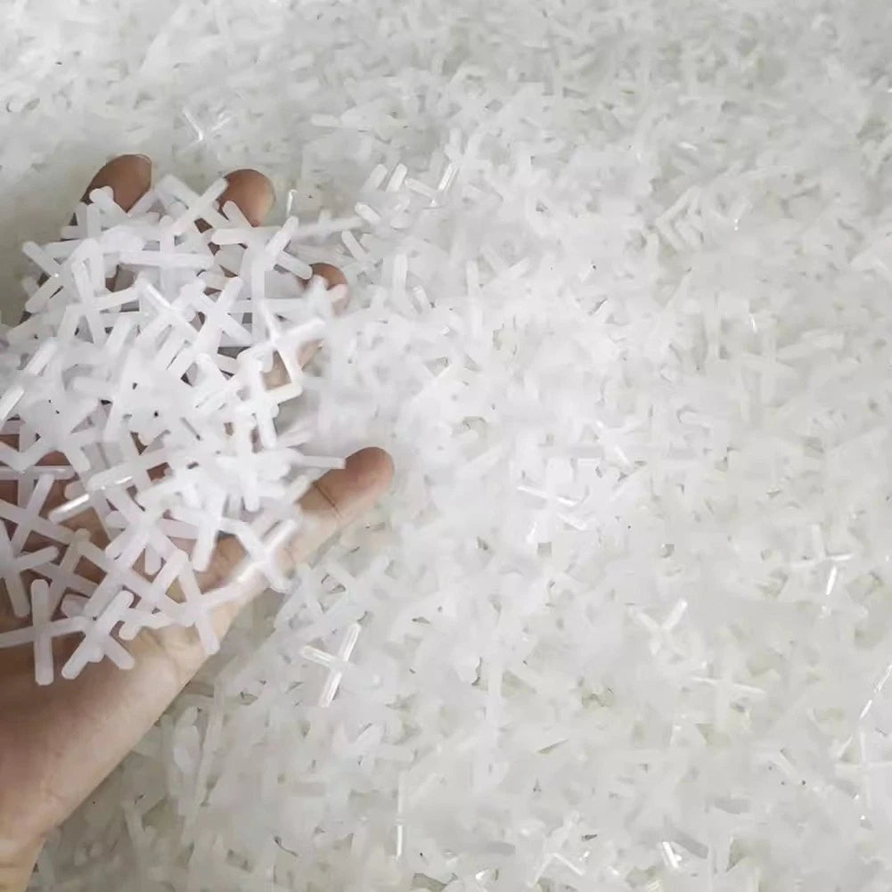 100pcs 10mm Plastic Cross Spacer Clips for Tile Installation