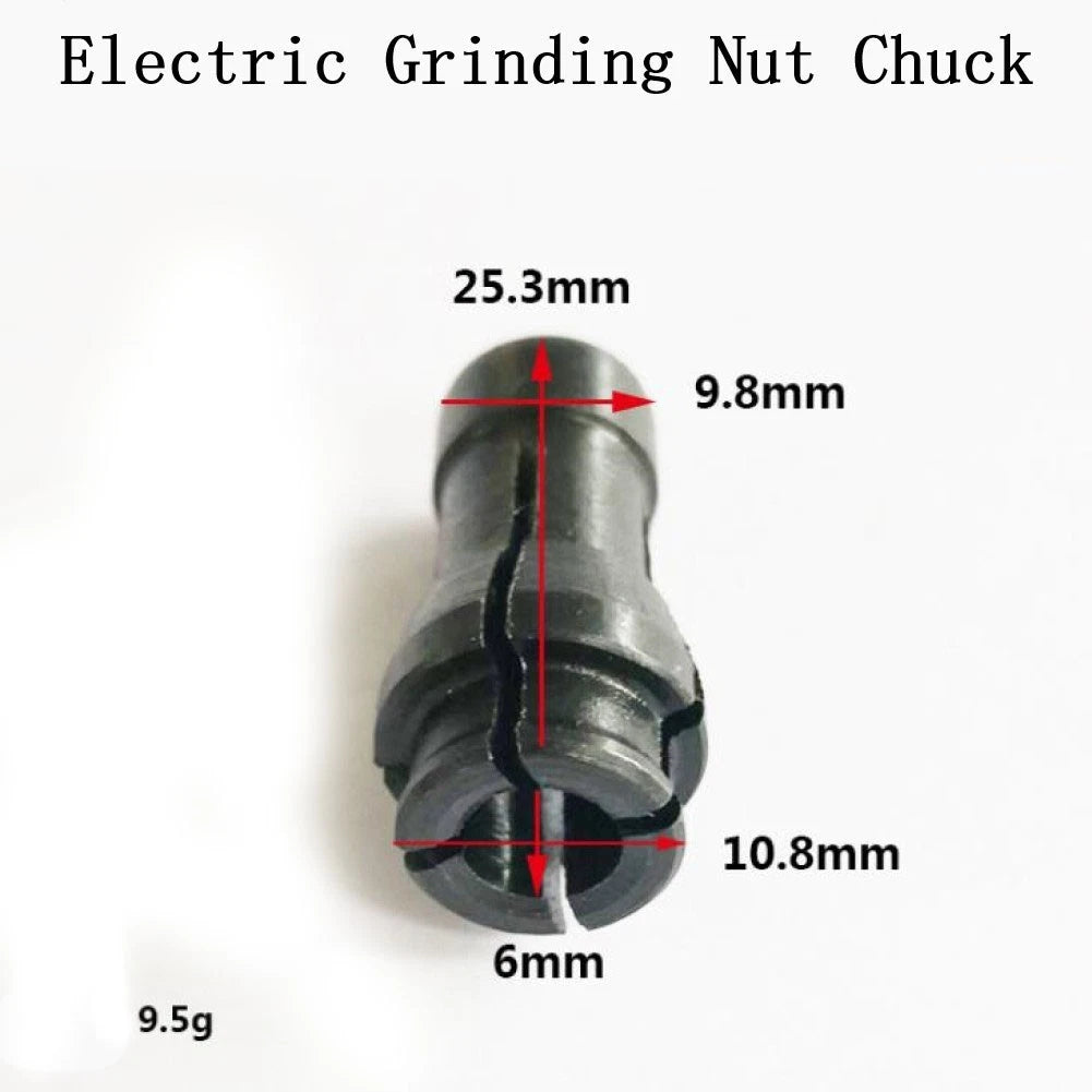 Grinding Machine Clamping Collet Engraving Chuck Nut 6mm Replacement Parts