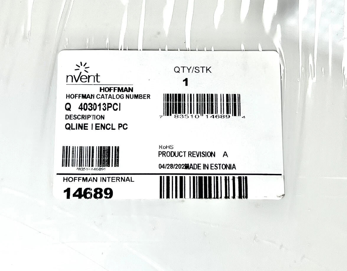 Control Panel Enclosure for Hoffman Q403013PCI (OEM)