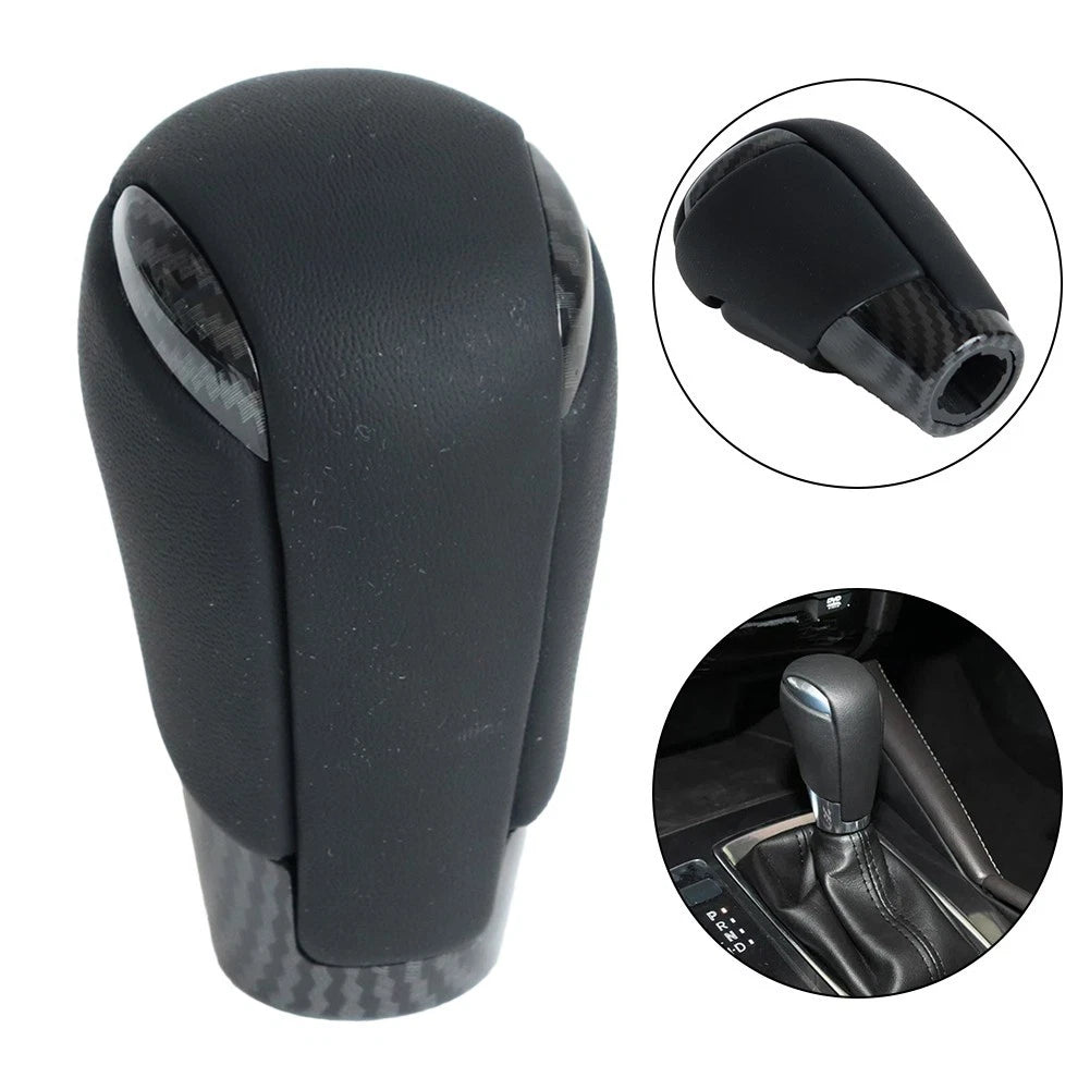 Leather and ABS Gear Shift Knob for Mazda Vehicles