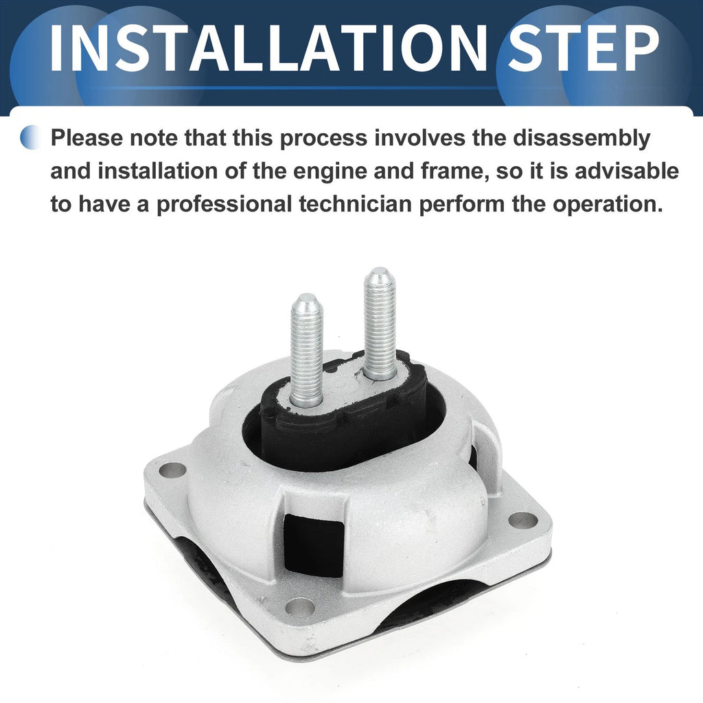 Engine Motor Mount Replacement for Mercedes-Benz GLE W166 (2015–2019)