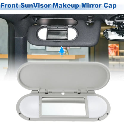 Sun Visor Vanity Mirror Cover Replacement for BMW Mini Cooper F55 F56 (2015–2022)