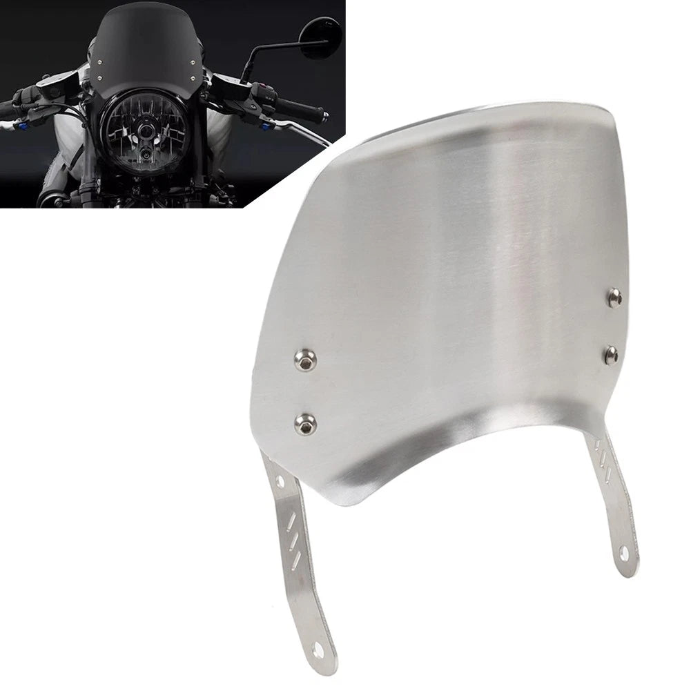 Windshield Windscreen for Kawasaki Honda Universal 6-8" Motor Headlight