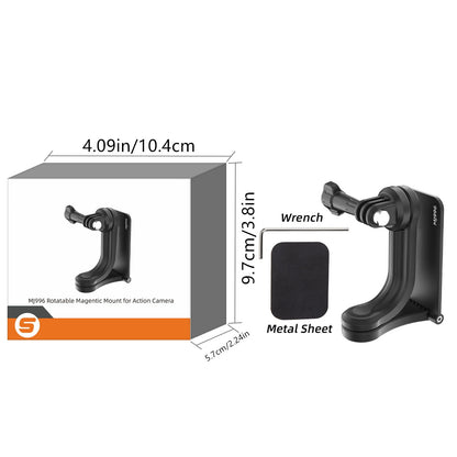 Magnetic Mount with Multi-Axis Rotating Arm for DJI (2016–2023)
