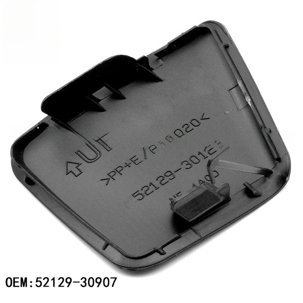 Tow Hook Cover Front Bumper Cover ABS Plastic Construction Seamless Integration