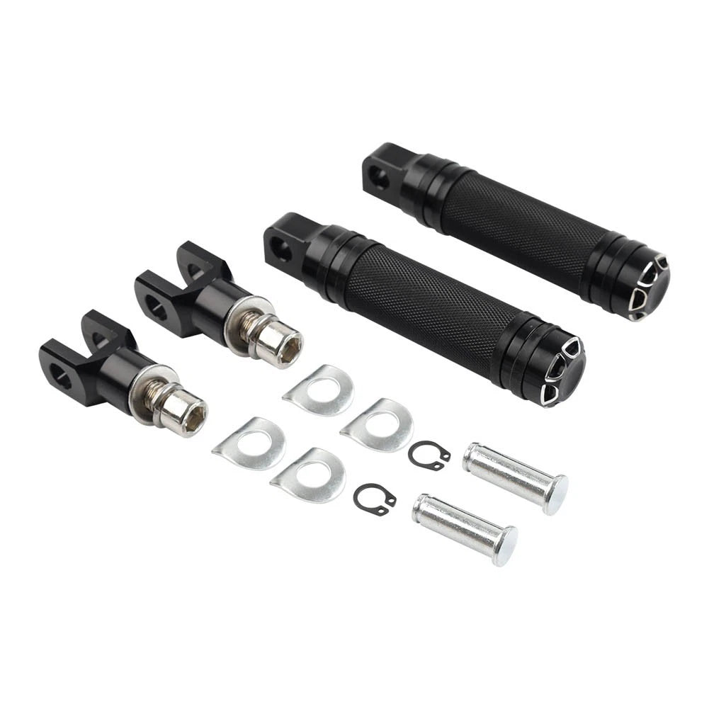 CNC Foldable Footrests Footpeg Pedals for Universal Motorcycles