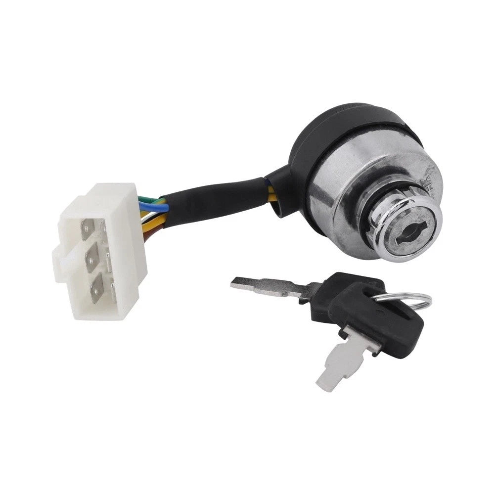 6 Wire Ignition Key Switch for Powerland 4400E 6500E 8500E 10000E
