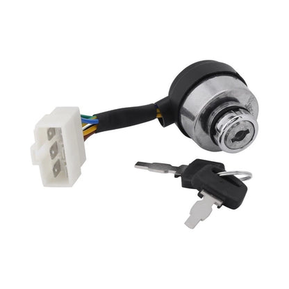 6 Wire Ignition Key Switch for Powerland 4400E 6500E 8500E 10000E