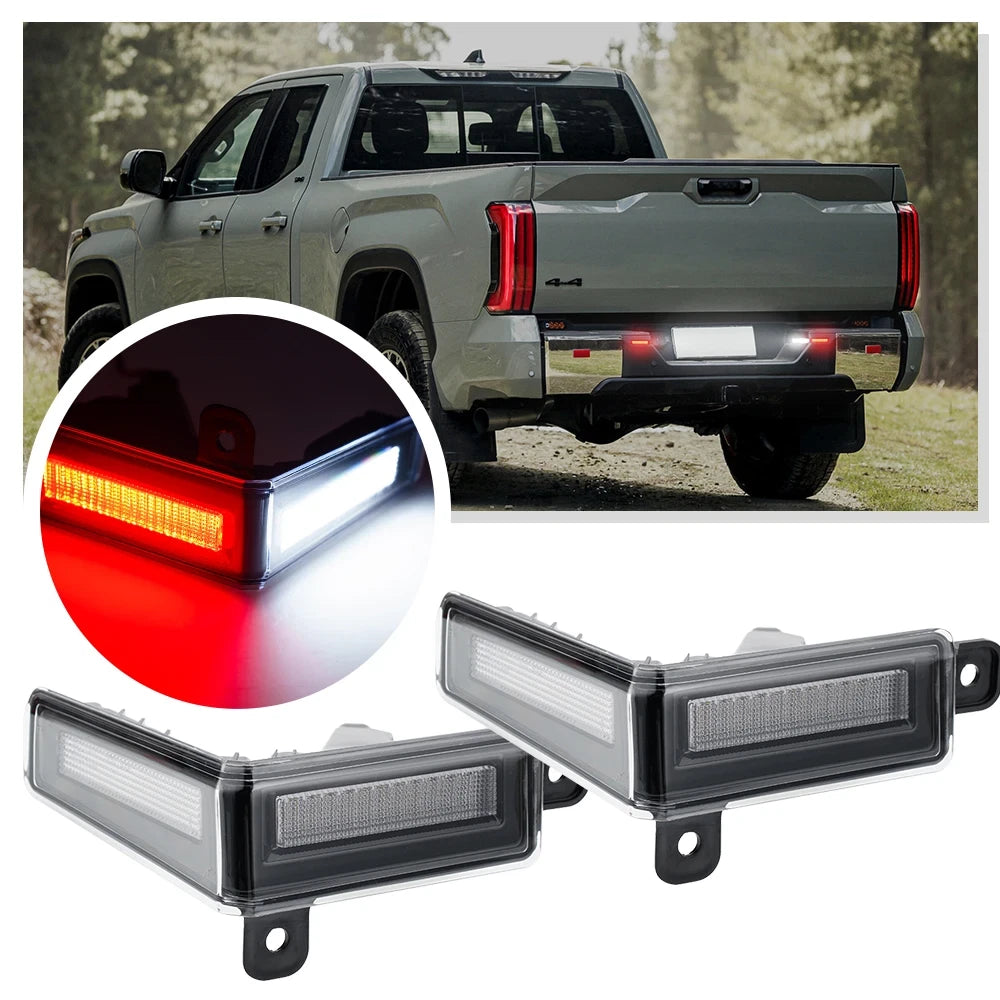 2X LED License Plate Light for Toyota Tundra XK70 (2022–Present)