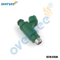 Set of 4 Fuel Injectors for Suzuki DF70A-80A 90A Outboard (15710-87L00-000)