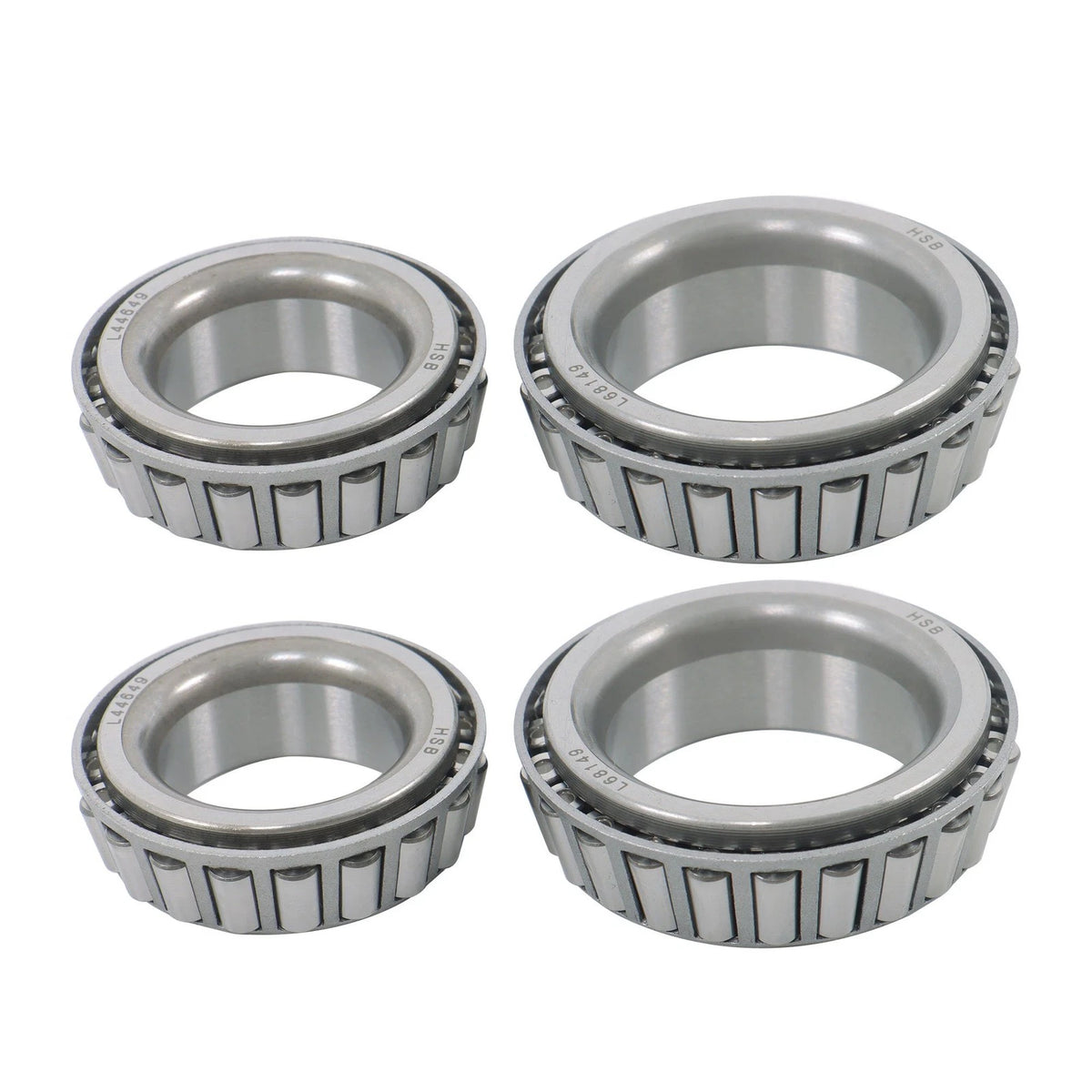 Set of 2 5-Lug 4.5" Trailer Wheel Hub Kits for 3500 lb #84 Axles