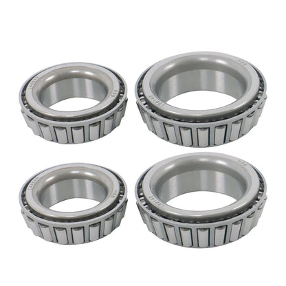 Set of 2 5-Lug 4.5" Trailer Wheel Hub Kits for 3500 lb #84 Axles