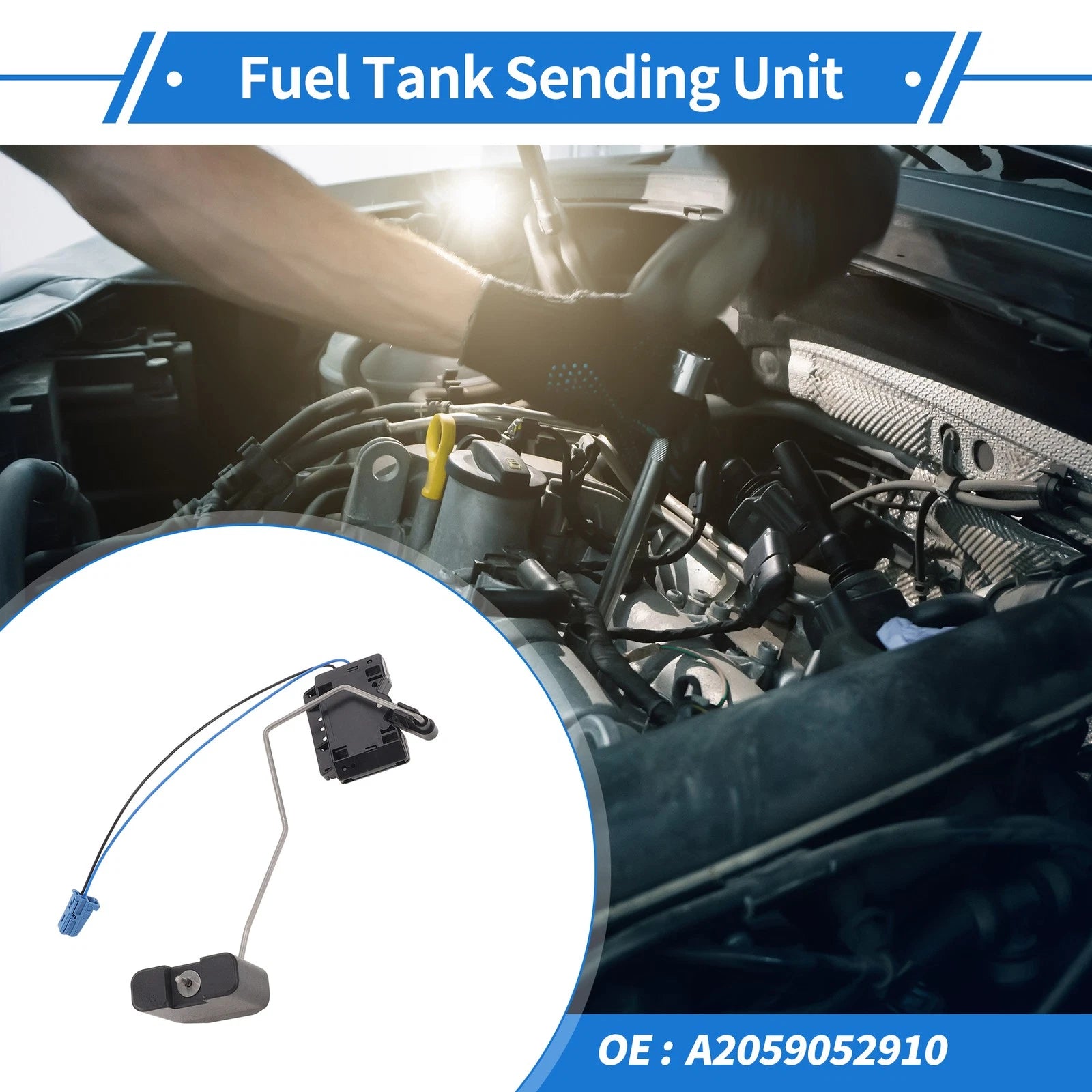 Fuel Tank Sending Unit Replacement for Mercedes-Benz C43 AMG (2016–2021)