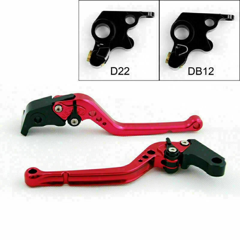 Long Brake Clutch Levers for Ducati Monster 400 620 695 696 796 (2000–2015)