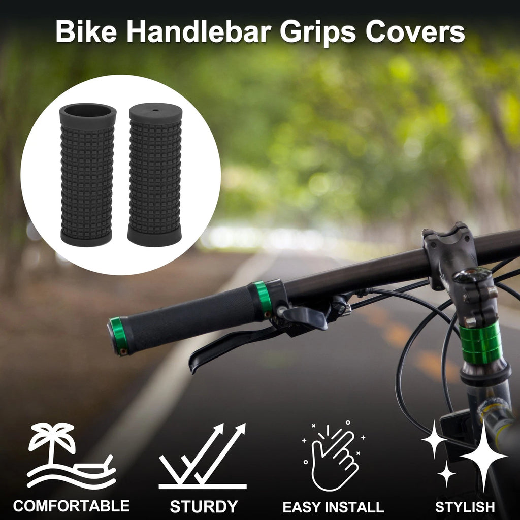 Handlebar Grip Covers 74mm Lightweight MTB End Grips Protector for Bike 1 Pair
