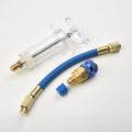 Air Con Oil/Dye Injector 30ml with Low Side Quick Coupler for 1/4 SAE