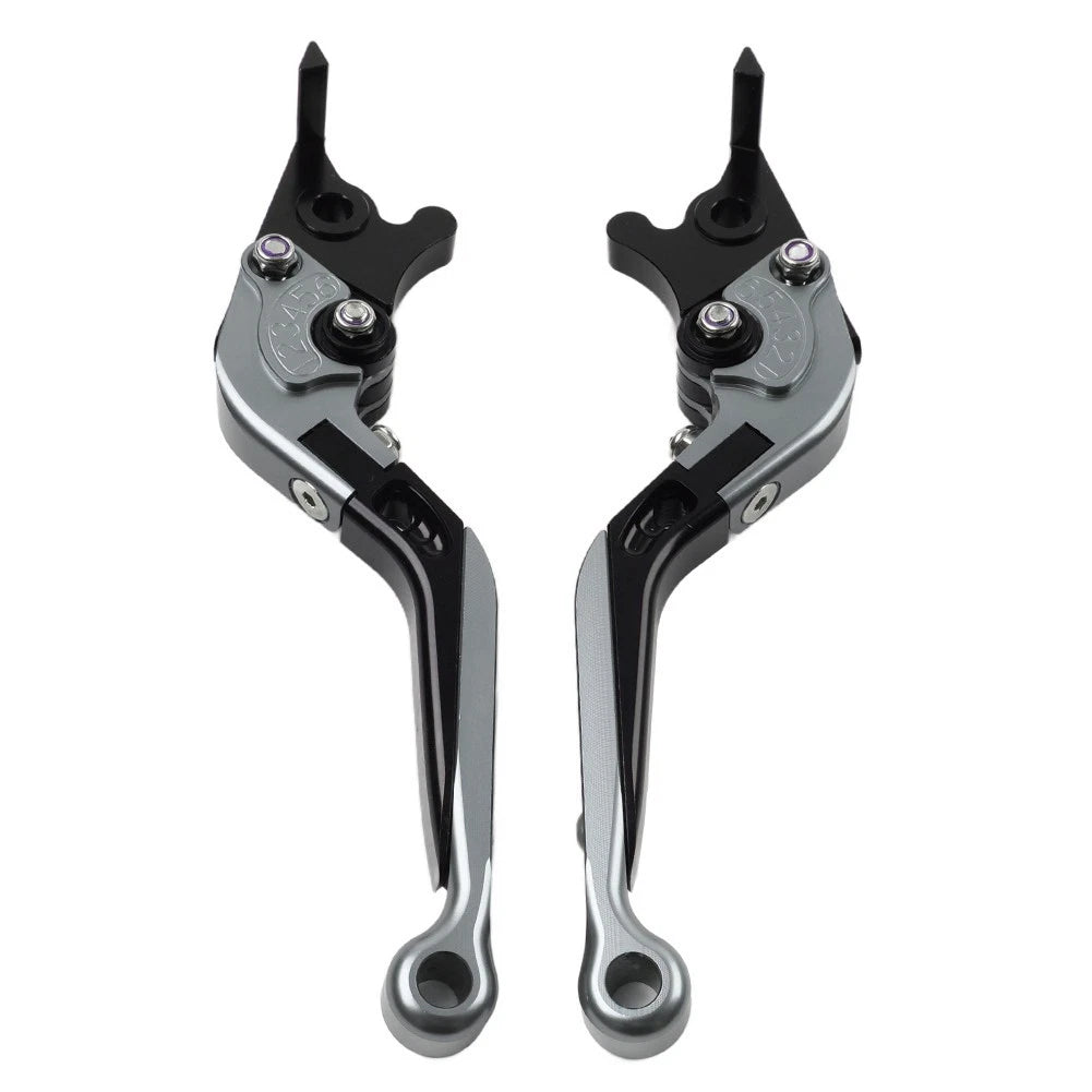 Extendable Brake Clutch Levers for Honda CBR600RR CBR1000RR (2007–2022) Gray