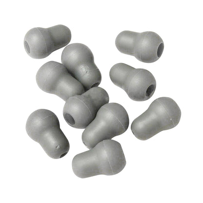 10Pcs Silicone Black Soft Eartips for Littmann Stethoscope (H)