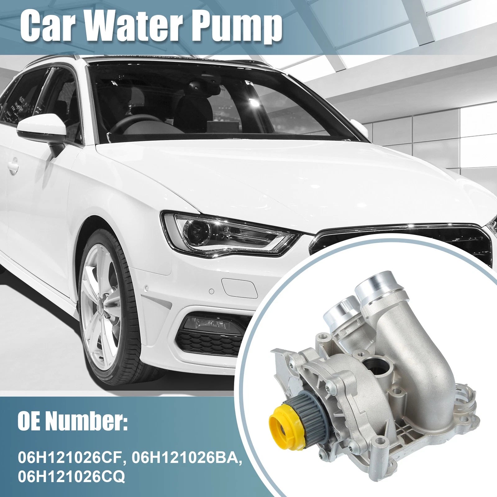 Water Pump Replacement for Audi A3 A4 A5 A6 (2005–2015)