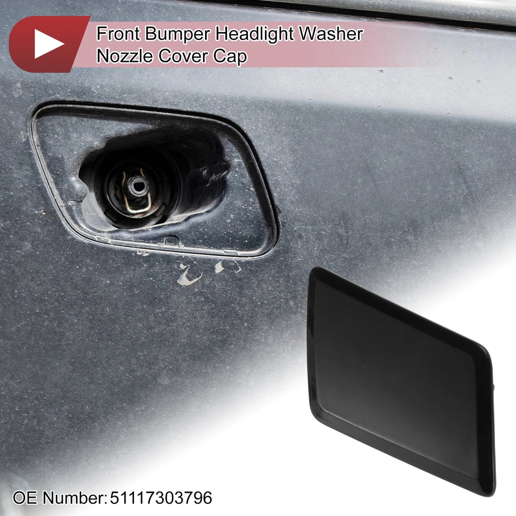 Headlight Washer Nozzle Cover Replacement for BMW X1 E84 (2012–2015)