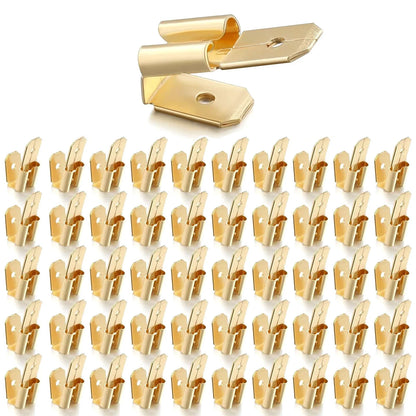 Set of 50 Piggyback Spade Connectors 3 Way Adapter