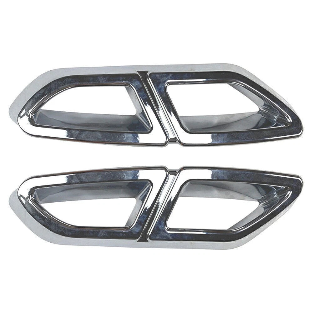 ABS Rear Exhaust Muffler Tail Pipe Cover Trim for VW Passat B8 (2016–2019)