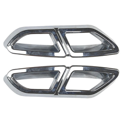 ABS Rear Exhaust Muffler Tail Pipe Cover Trim for VW Passat B8 (2016–2019)
