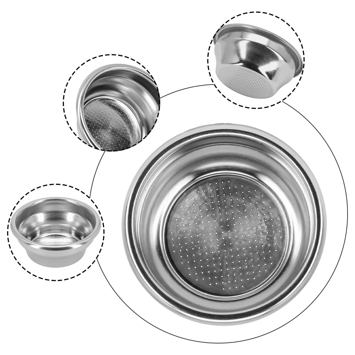 54mm Single Cup Sieve for Breville Espresso Machines
