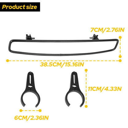 UTV Rear View Center Mirror for Polaris Honda (1.75" / 2" Round Roll Bar)