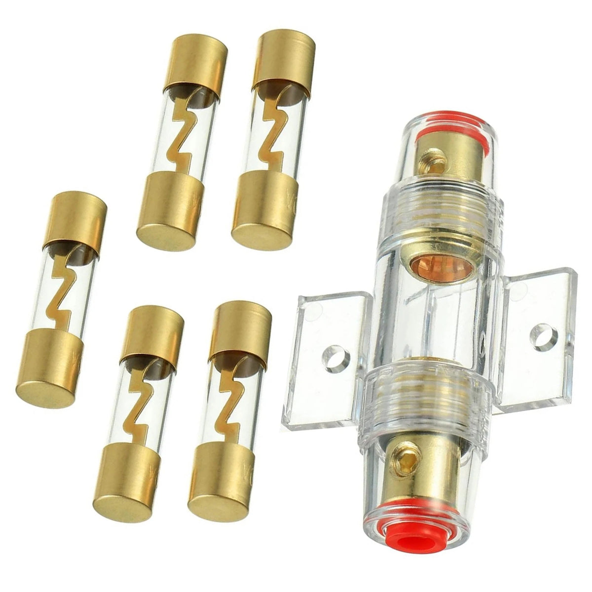 12V AGU Fuse Holder 100A with Sealing Cap for Car Audio System