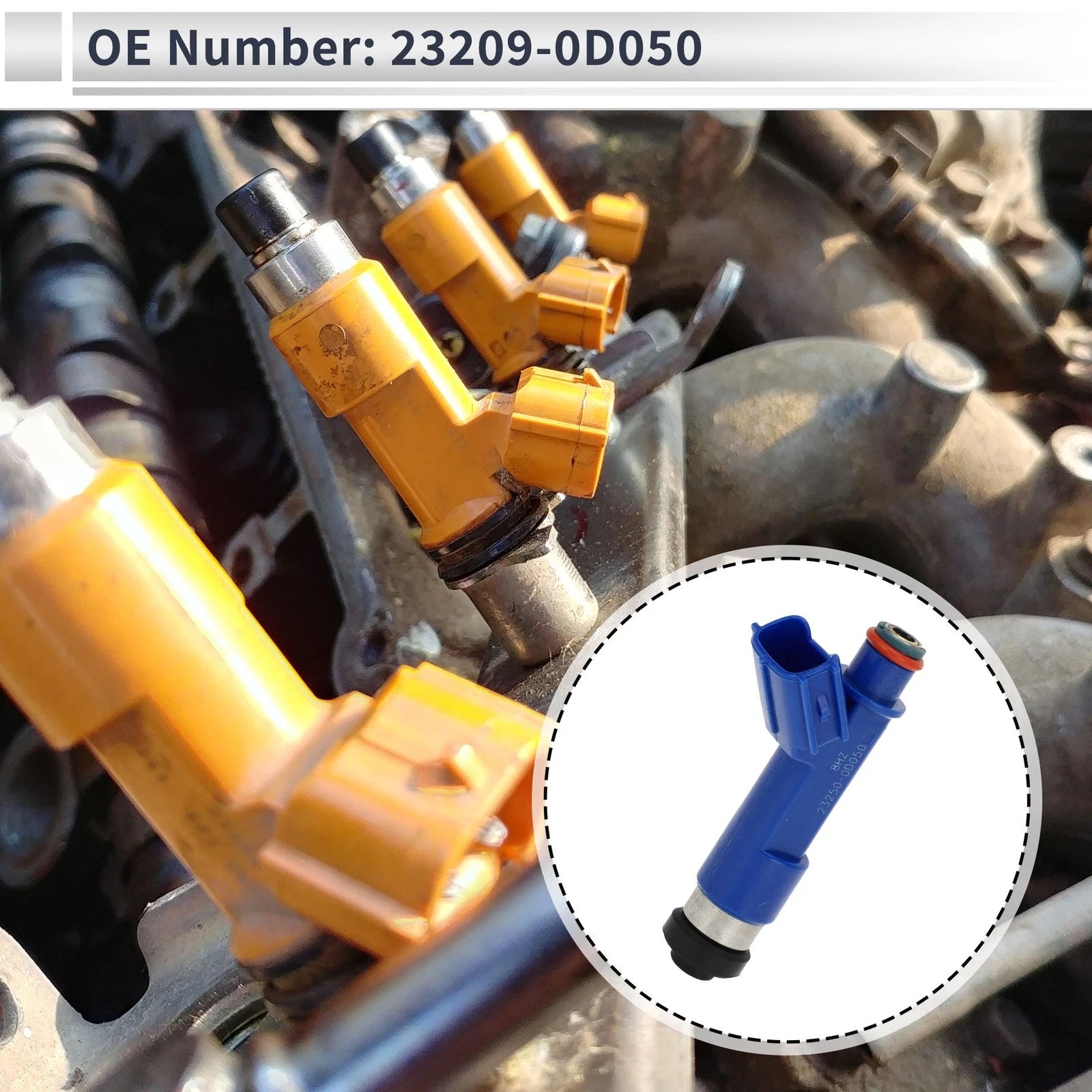 Fuel Injector for Toyota Corolla CE Replacement (2005–2015)