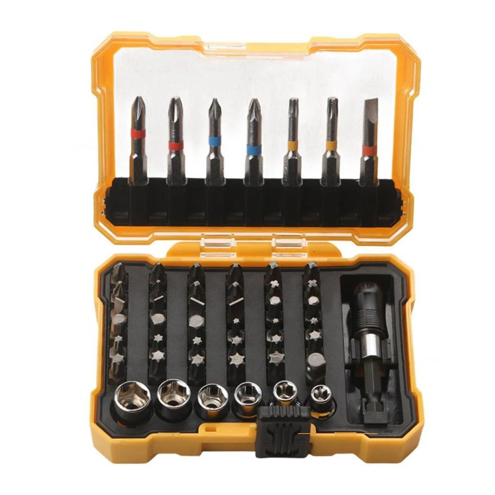 38-Piece Magnetic Ratchet Screwdriver Set for Professional Repair Tool Kit