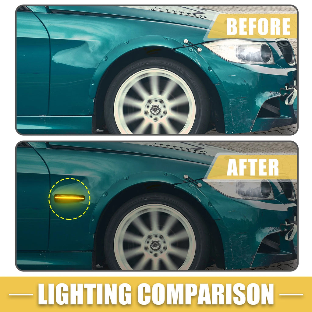 Front LED Side Marker Light 1 Pair for Mitsubishi (2000–2023)