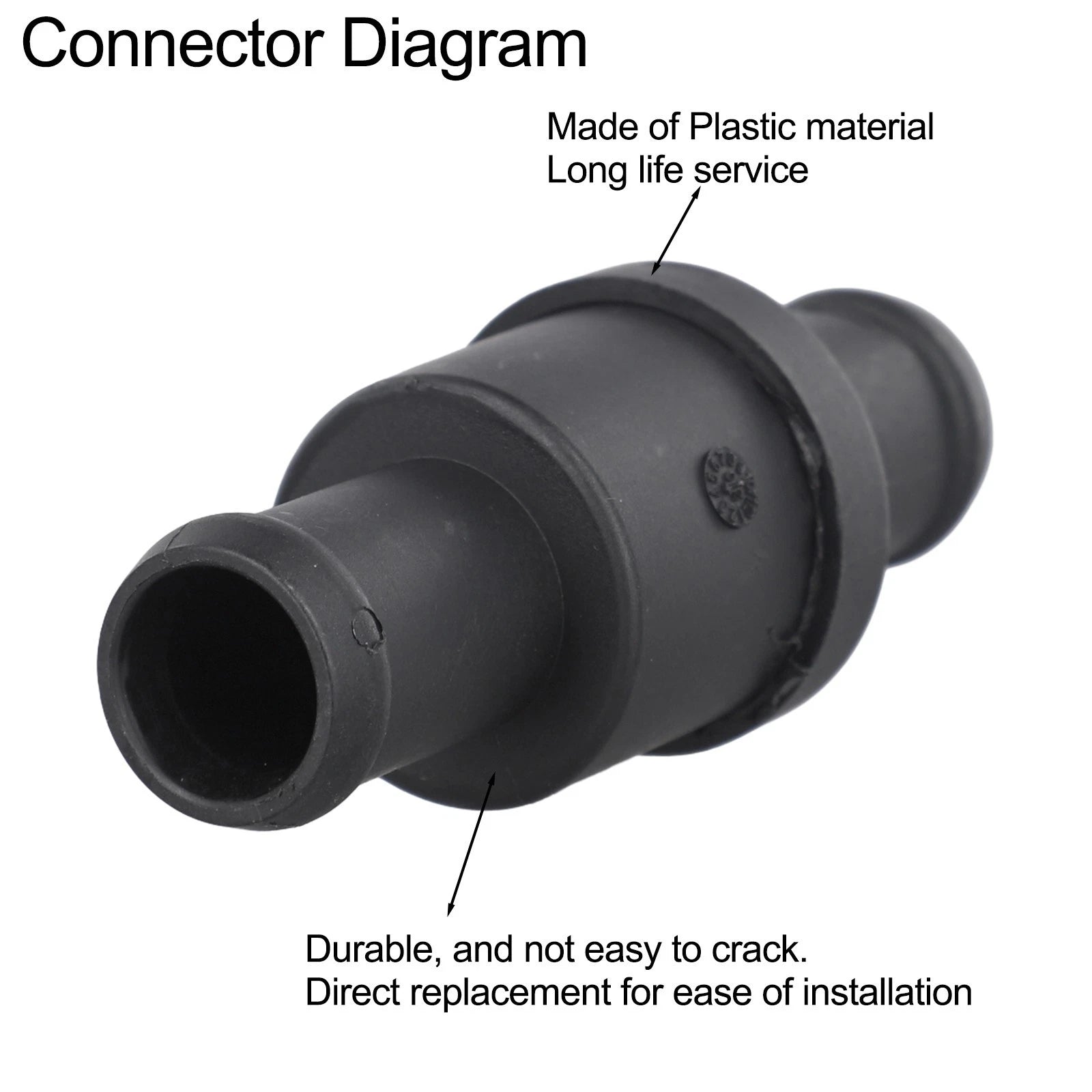 Engine Coolant Hose Connector for Golf MK4, Passat, A3 (1998–2006)