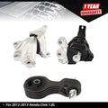 3X Engine Motor & Transmission Mount Set for Honda Civic (2012–2013) 1.8L