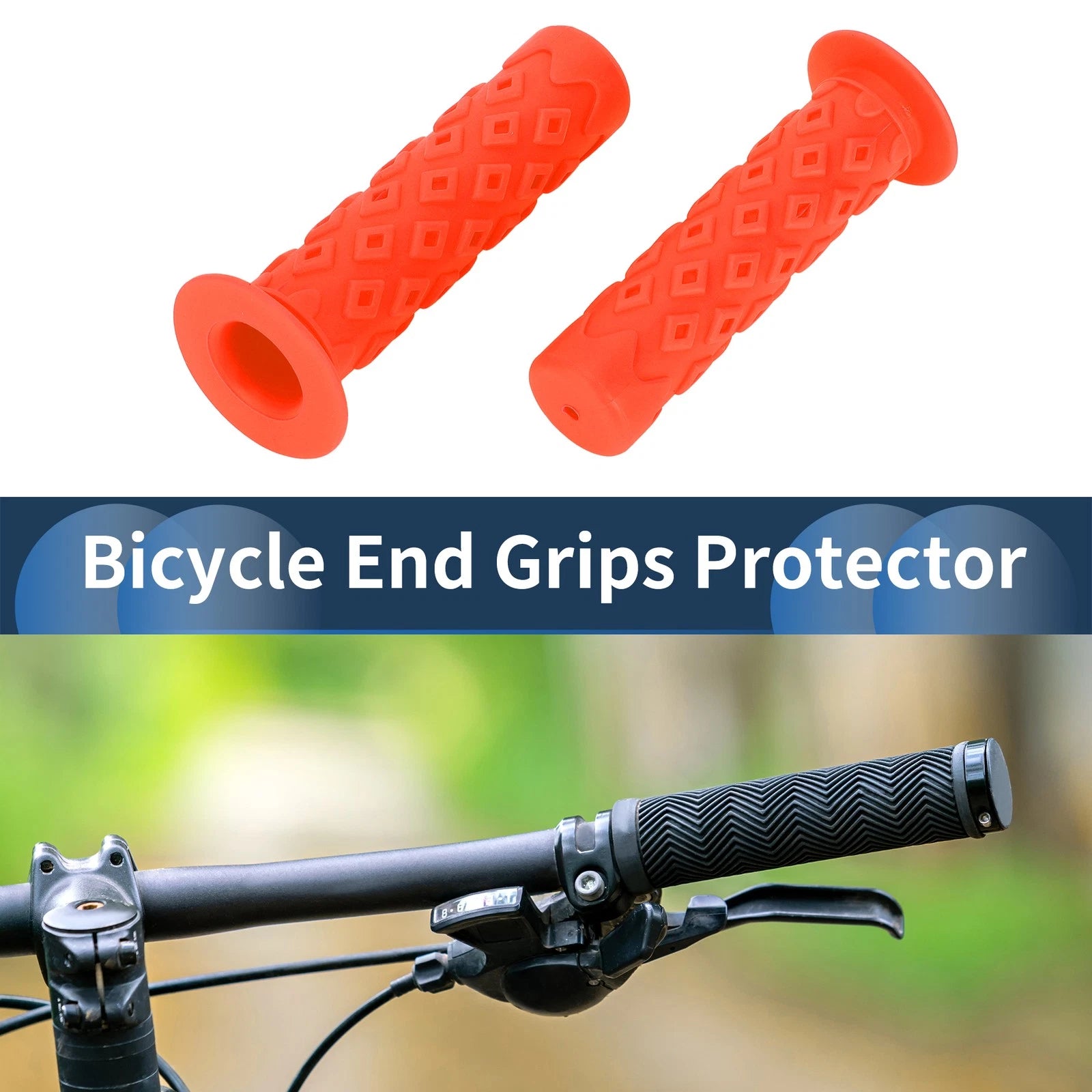 Handlebar Grip Covers 120mm End Protector for Bike Motorcycle 1 Pair (1–1)
