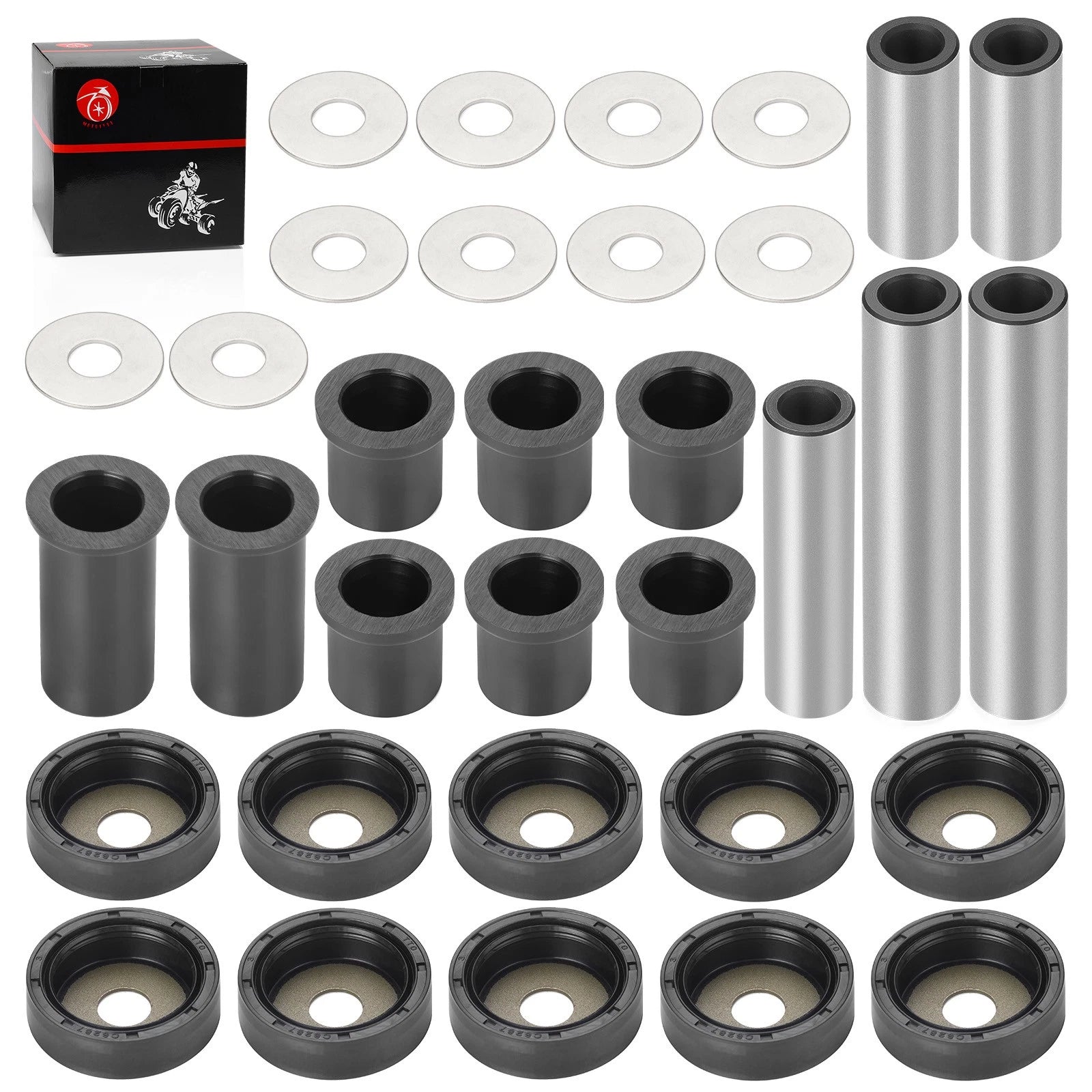 Rear A-Arm Suspension Bushing Kit for Suzuki King Quad 450 700 (2006–2018)