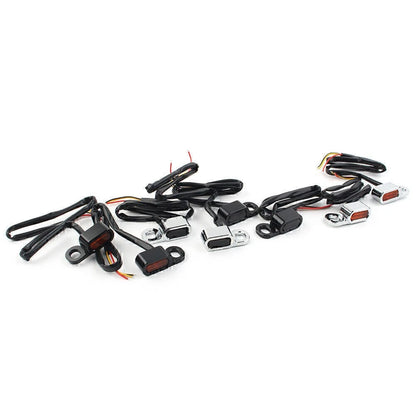 Black+Smoke turn signal indicators lights For Harley Touring Models 14-2021 GZ
