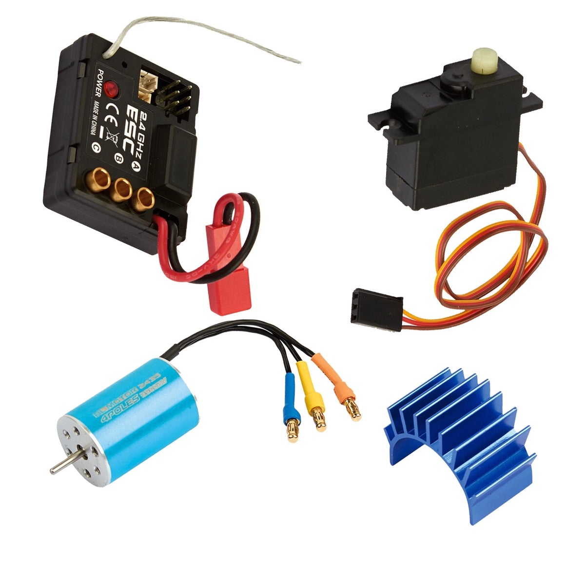 Set of 1 Brushless Motor Conversion System with ESC for SG1603/SG1604
